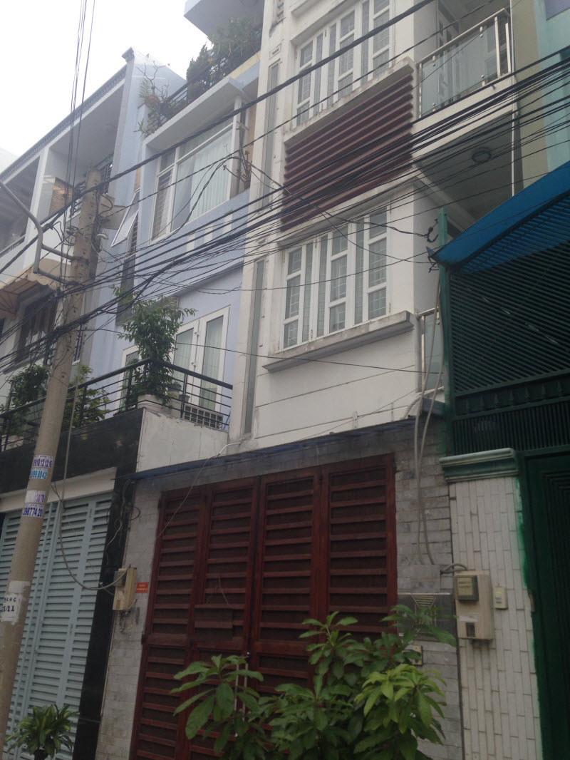 Cho thuê nhà nguyên căn khu cán hộ Hải Quận đường Nguyễn Hữu Cảnh, Bình Thạnh