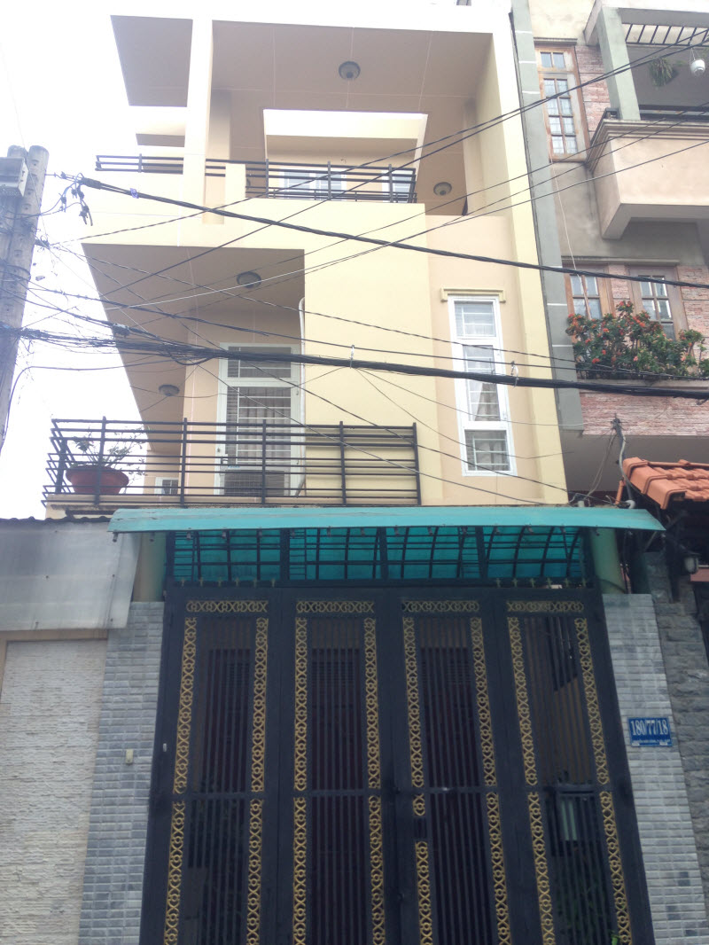 Cho thuê nhà nguyên căn khu cao cấp đường Nguyễn Hữu Cảnh, phường 22, Bình Thạnh