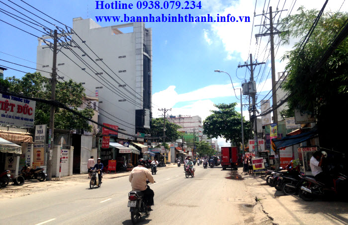 Bán tòa nhà mặt tiền Nguyễn Xí, phường 24, Bình Thạnh. 6x38, hầm trệt 7 lầu. 18 tỷ