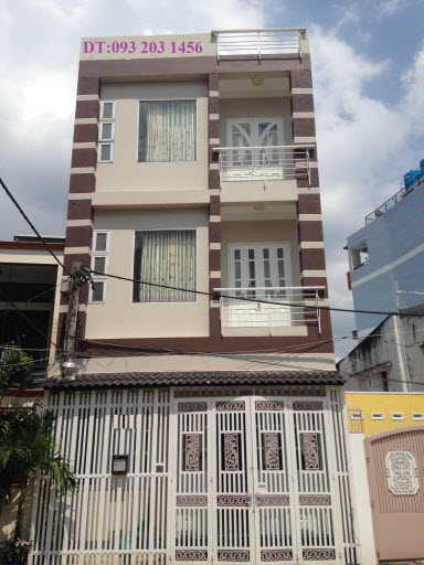 Bán nhà hẻm xe hơi 6m đường Trương Đăng Quế, P3 Gò Vấp, Dt 5.8x7 đúc 1 trệt, 2 lầu, sân thượng chỉ  2.1 tỷ.