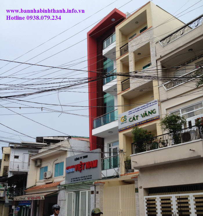 Bán nhà mặt tiền Trần Đình Xu, Quận 1, 4x20 trệt 4 lầu