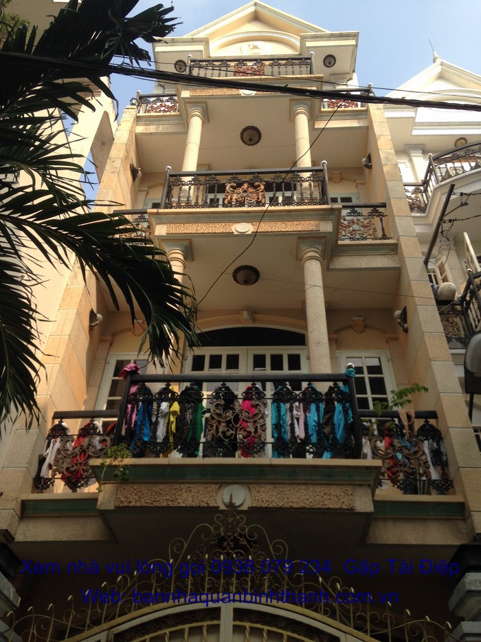 Bán nhà hẻm xe hơi khu nội bộ cao cấp Đường Nguyễn Văn Đậu , P11, Bình Thạnh, Dt 4.5x15, đúc 1 trệt, 3 lầu.