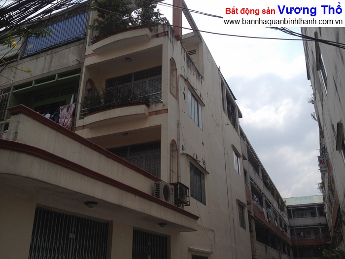 Bán nhà 3 mặt tiền hẻm xe hơi đường Nơ Trang Long, Phường 13, Bình Thạnh, 4x20 trệt 2 lầu, chỉ 3,7 tỷ