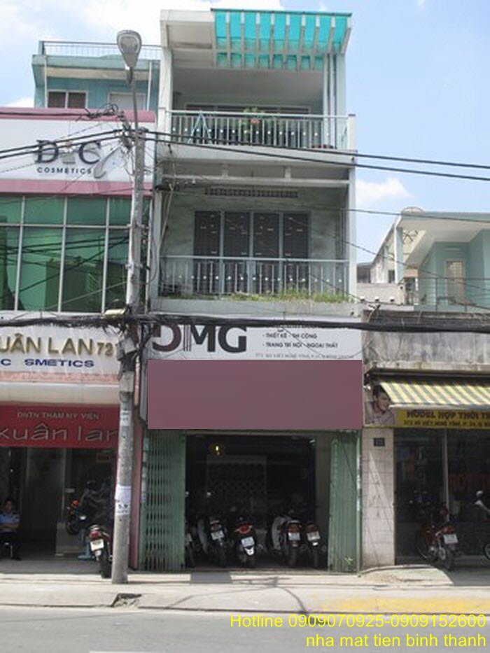 Bán nhà mặt tiền Xô Viết Nghệ Tĩnh  Phường 24 Quận Bình Thạnh  2 lầu 5 tỷ