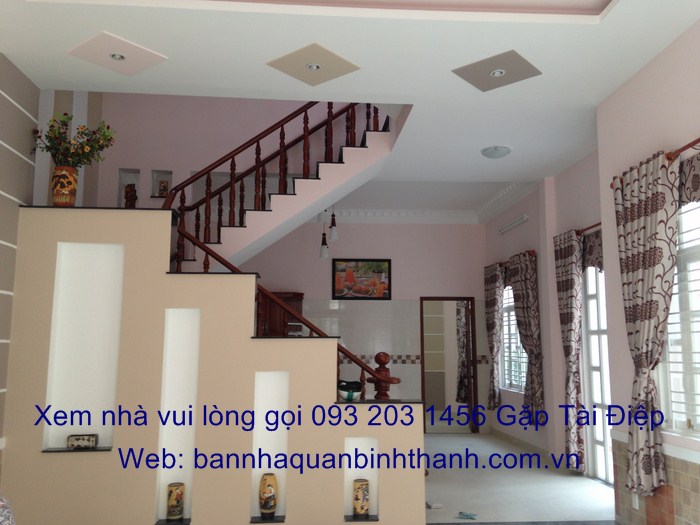 Bán Villas mới đẹp đường Trương Đăng Quế, P3 Gò Vấp Dt 6x16 đúc 1 trệt,2 lầu, sân thượng.