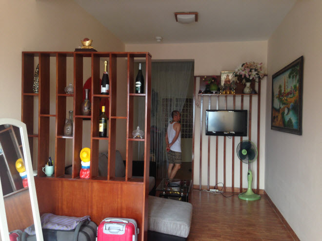 Bán căn hộ tầng 14 chung cư Ngô Tất Tố, P19, Bình Thạnh. Dt 57m2, 1pn,1wc. View Quận 1.