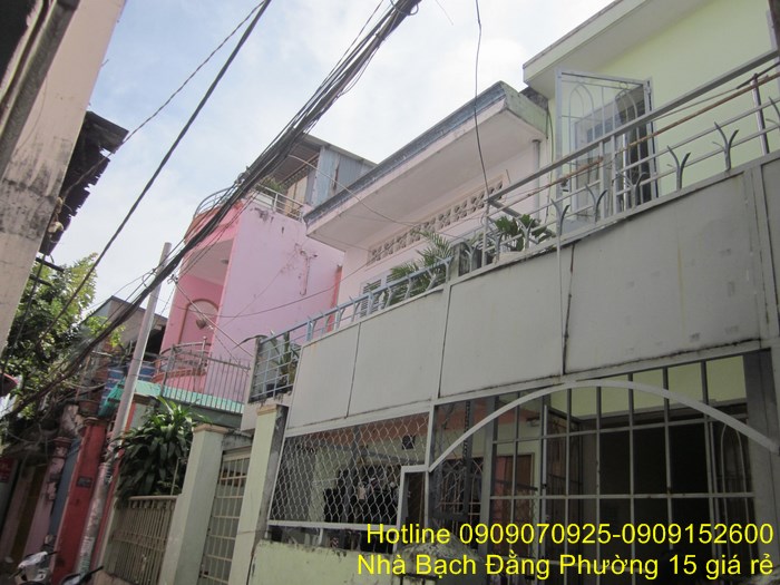 Bán nhà 325 Bạch Đằng Phường 15 Quận Bình Thạnh 4PN, 4WC