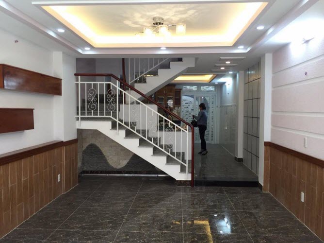 Bán nhà HXH nội bộ Nơ Trang Long, P7, Bình Thạnh, Dt 4.2x15, 1 trệt, 1 lửng, 3 lầu, Sthg
