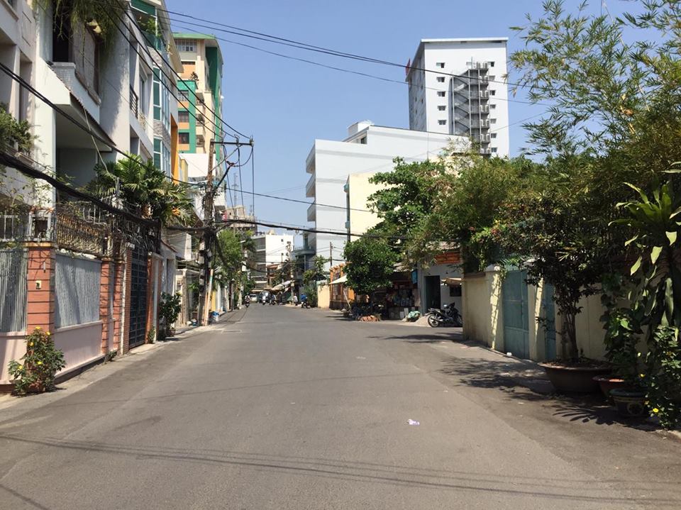 Bán đất biệt thự Nguyễn Cửu Vân phường 17 quận Bình Thạnh 8x18m
