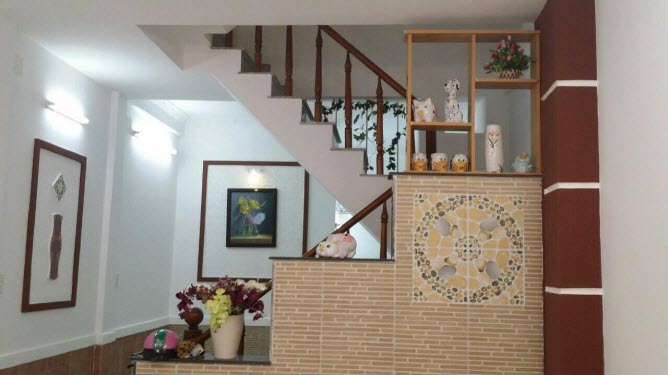 Bán nhà hẻm đường Nơ Trang Long, P11, Bình Thạnh, Dt 3,7×11, 1 trệt, 1 lầu, 3pn,3wc