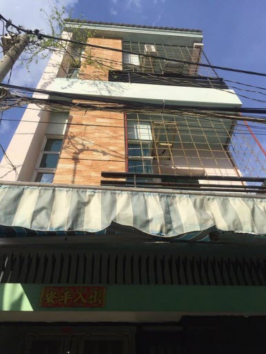 Bán nhà mặt tiền thụt đường Thiên Hộ Dương, P1, Gò Vấp Dt 3,7x12, 1 trệt, 2 lầu