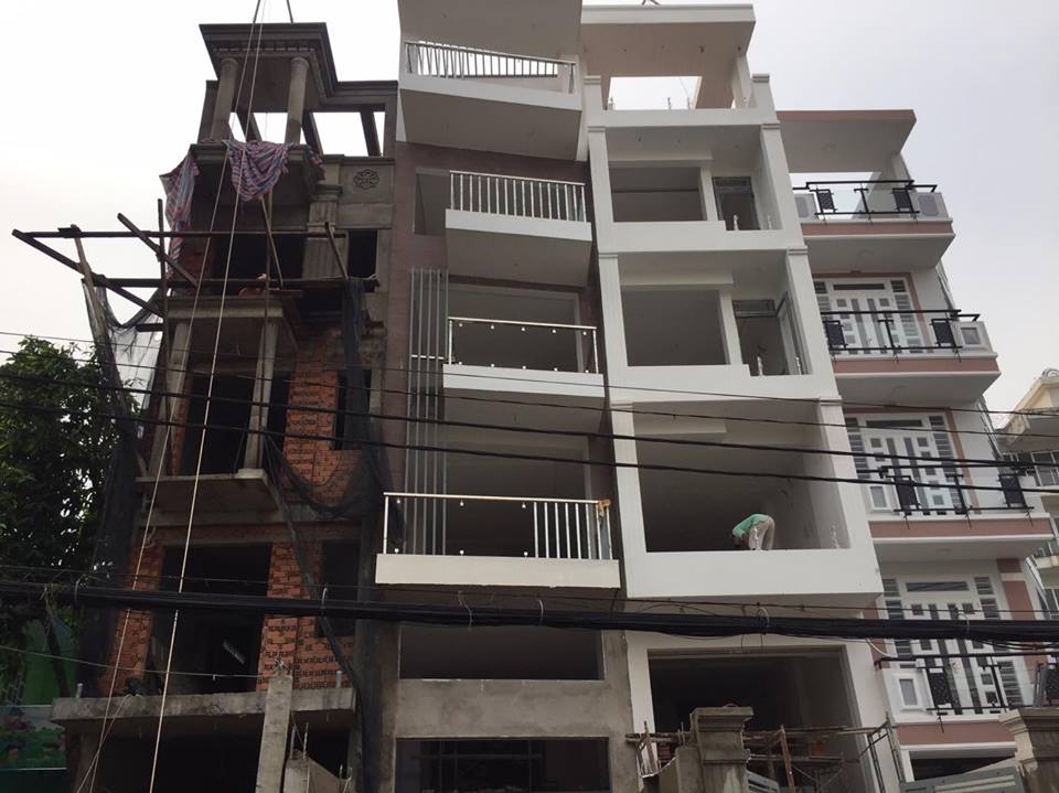 Bán nhà mặt tiền Nơ Trang Long phường 11 Bình Thạnh 4x18m 4.5 lầu 7.5 tỷ