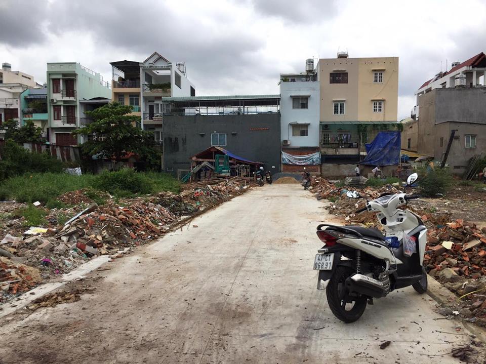 Bán đất biệt thự Phạm Văn Đồng phường 13 Bình Thạnh 9x19m 6.9 tỷ hướng TN