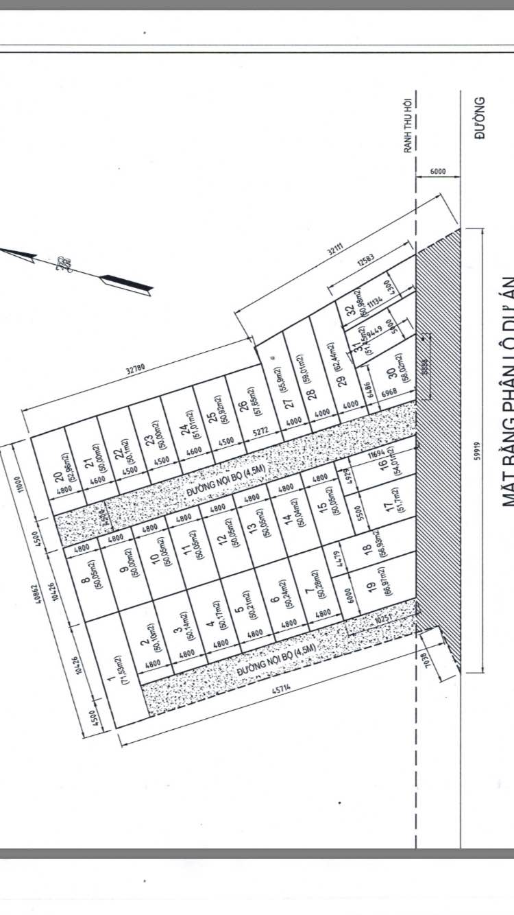 Bán đất đường Nơ Trang Long phường 13 Bình Thạnh 4.8x11m 2.25 tỷ thanh toán 4 đợt