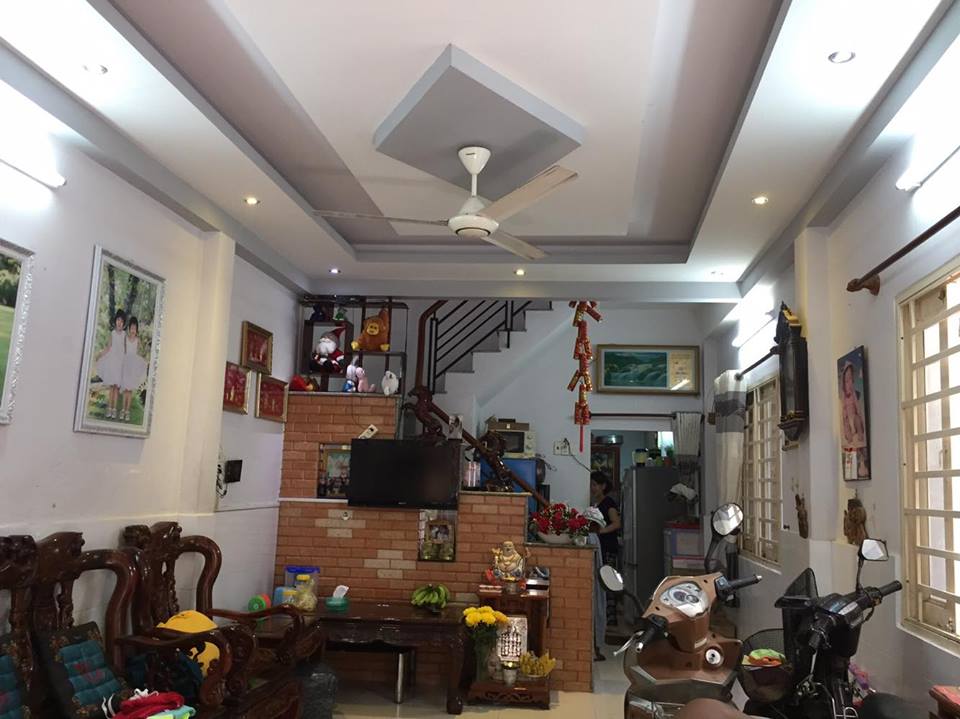 Bán nhà Trường Sa phường 17 Bình Thạnh 3.65x12.7m 1 lầu 3.2 tỷ hướng ĐN