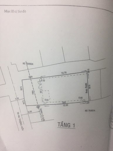 Bán nhà mặt tiền đường Trương Đăng Quế, P1, Gò Vấp, Dt 8x19. Cấp 4 còn mới, giá 8.1 tỷ