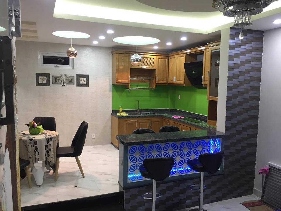 Bán nhà Chu Văn An phường 12 Bình Thạnh 3.5 lầu 5.75 tỷ hướng Nam hẻm xe hơi