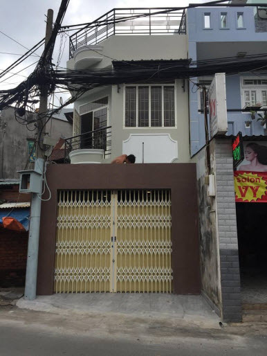 Bán nhà mặt tiền đường Nguyễn Thượng Hiền, P5, Bình Thạnh, Dt 3,75x11, 2 lầu.