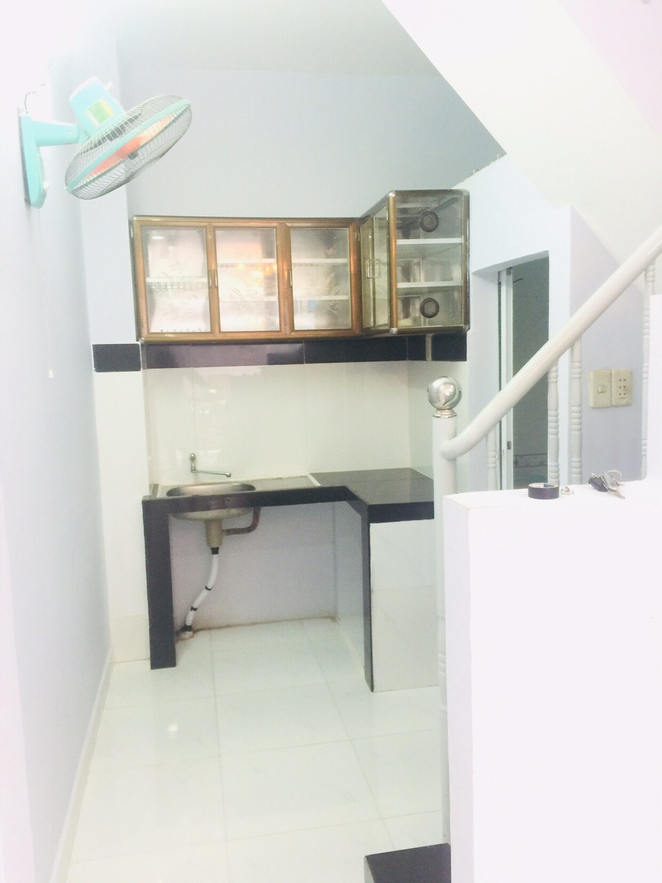 Cho thuê nhà Nguyễn Phi Khanh P Tân Định Q1 3x8m 1 lầu 8 triệu