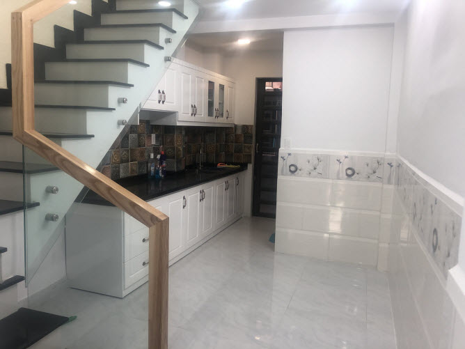 Bán nhà hẻm 5 đường Nơ Trang Long, P7, Bình Thạnh, Dt 3x13, 1 trệt, 1 lầu mới.