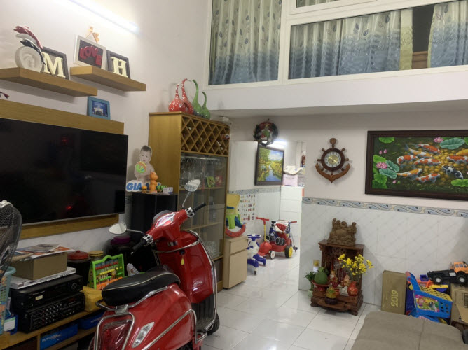 Bán nhà hẻm Quang Trung( hẻm 3m) phường 10, Gò Vấp, Dt 4.25x14,5, nở hậu 4,7m