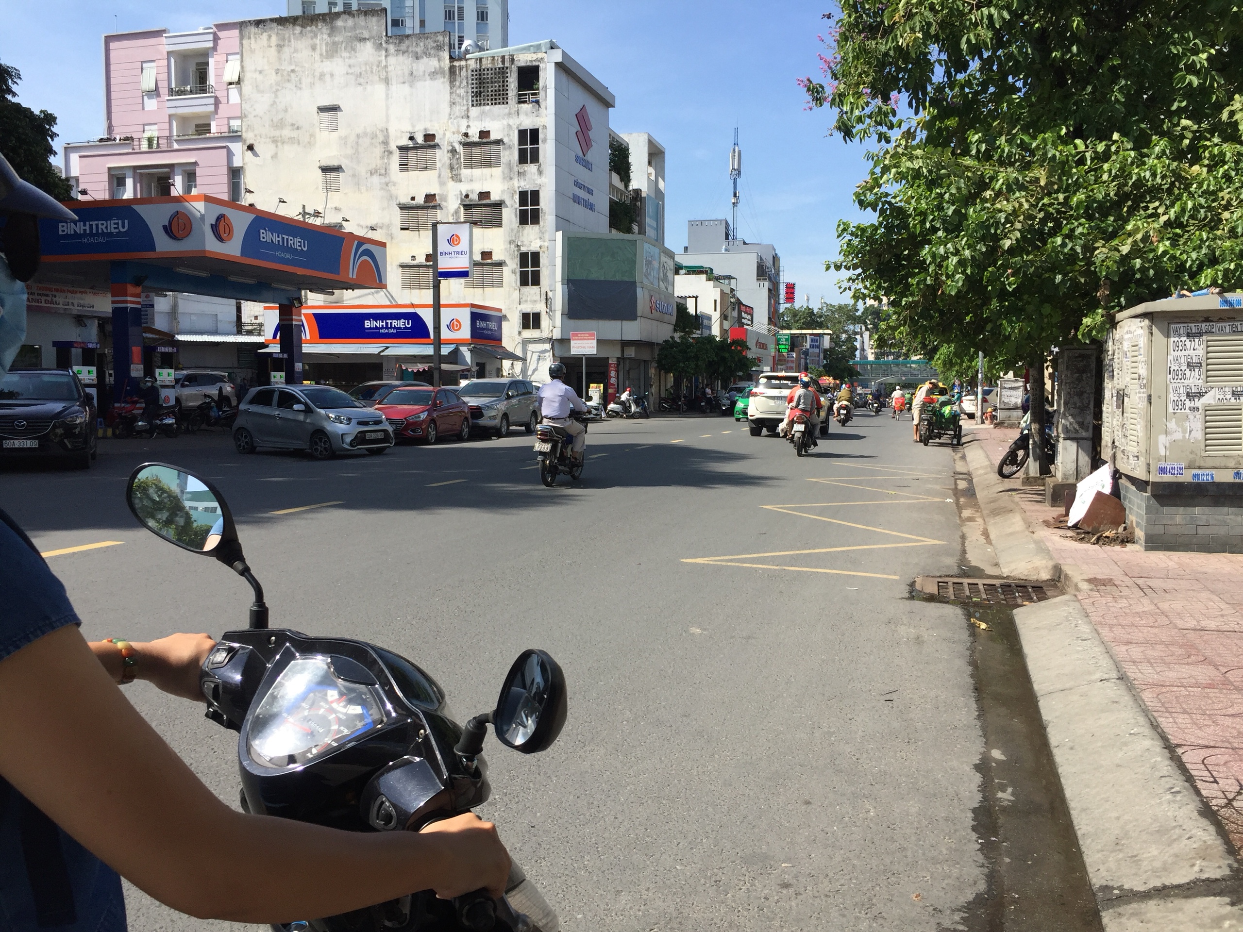 Bán biệt thự Nơ Trang Long P7 Bình Thạnh 7x25.6m 2 lầu 2 mặt tiền