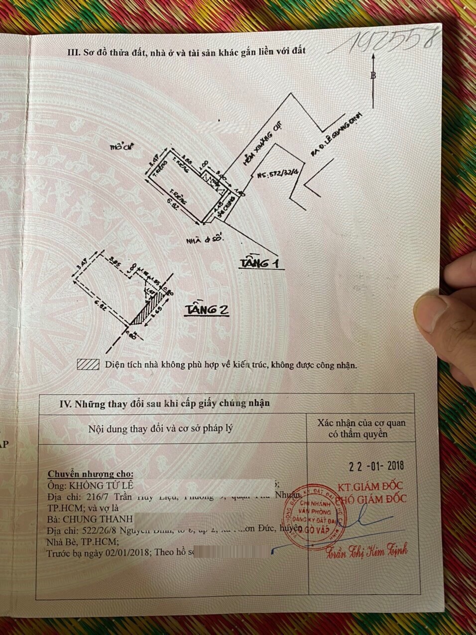 Bán nhà 578 Lê Quang Định Bình Thạnh 1 lầu 2.33 tỷ