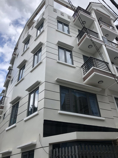 Bán nhà căn góc gara xe hơi Nguyễn Văn Nghi , P7, Gò Vấp, Dt 6x13 nở hậu 7m ,1 trệt, 3 lầu, sân thượng