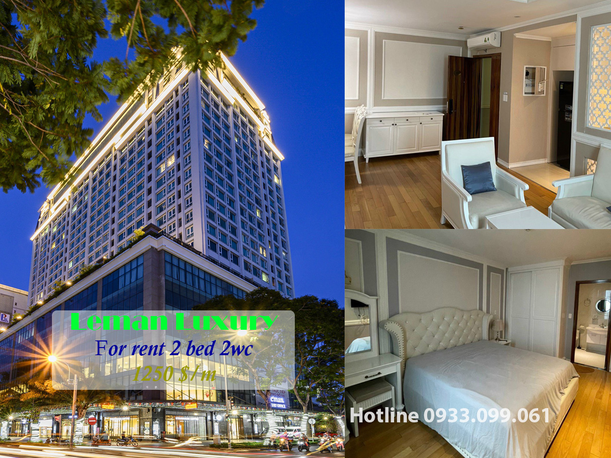 Leman Luxury 2PN cho thuê giá tốt