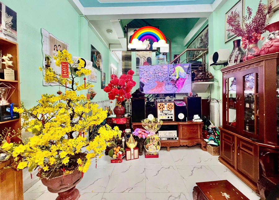 Bán nhà đẹp 2 lầu hẻm nhựa đường 48 Hiệp Bình Chánh, Thủ Đức chỉ 4,5 tỷ