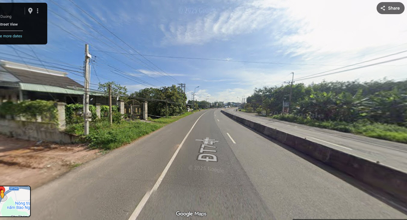 Bán nền 7X54 mặt đường DT741 Chánh Phú Hòa, Bến Cát liền kề VSIP 2 chỉ 3,5 tỷ