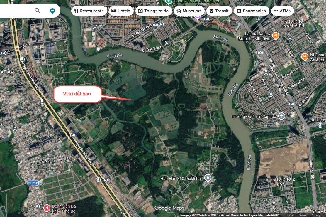 Bán 4500 m2 đất sân golf Phước Kiểng, Nhà Bè giá đầu tư